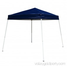Ktaxon 10X10 EZ POP UP Wedding Party Tent Folding Gazebo Beach Canopy Folding Tent with Carry Bag Blue